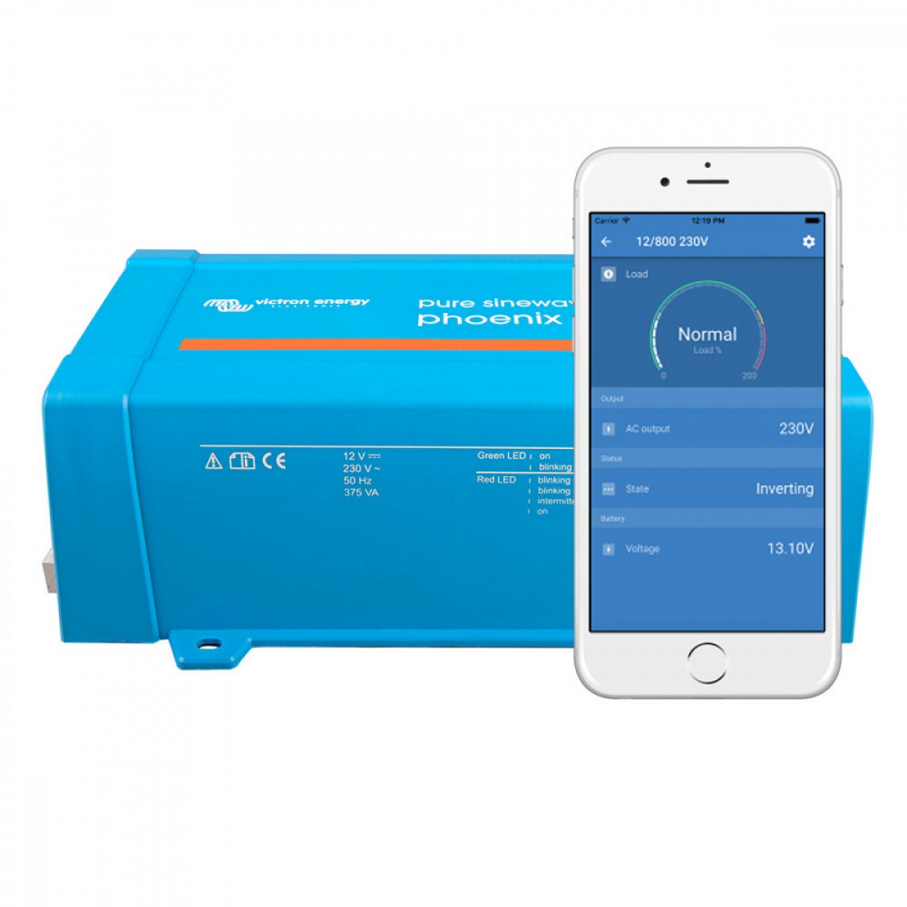 Bluetooth 700W 12V Sinus Wechselrichter Victron Phoenix 12/800 VE.Direct Bluetooth 700W 12V Sinus Wechselrichter Victron Phoenix 12/800 VE.Direct