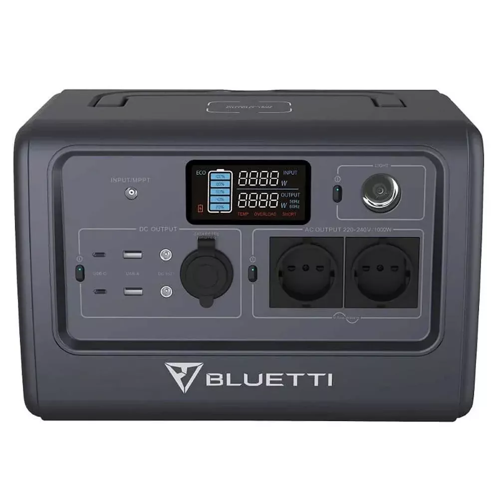 Bluetti PowerOak EB70 Solarakku Powerstation 1000W 716Wh