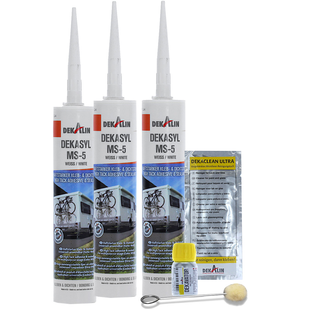 Dekalin Klebeset mit 3 Tuben Dekasyl Dekalin Klebeset mit 3 Tuben Dekasyl