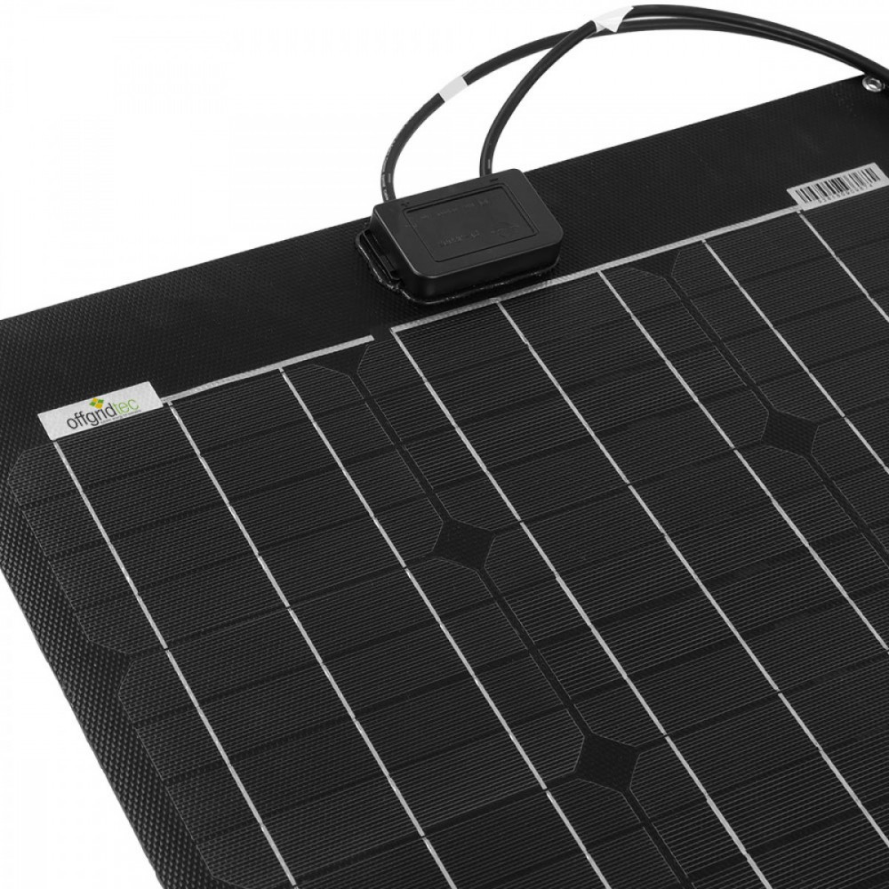 Anschlussdose High-End 39V Fiberglas-Solarpanel 50 Watt 5-Bar Bus für 12V oder 24V Systeme Anschlussdose High-End 39V Fiberglas-Solarpanel 50 Watt 5-Bar Bus für 12V oder 24V Systeme