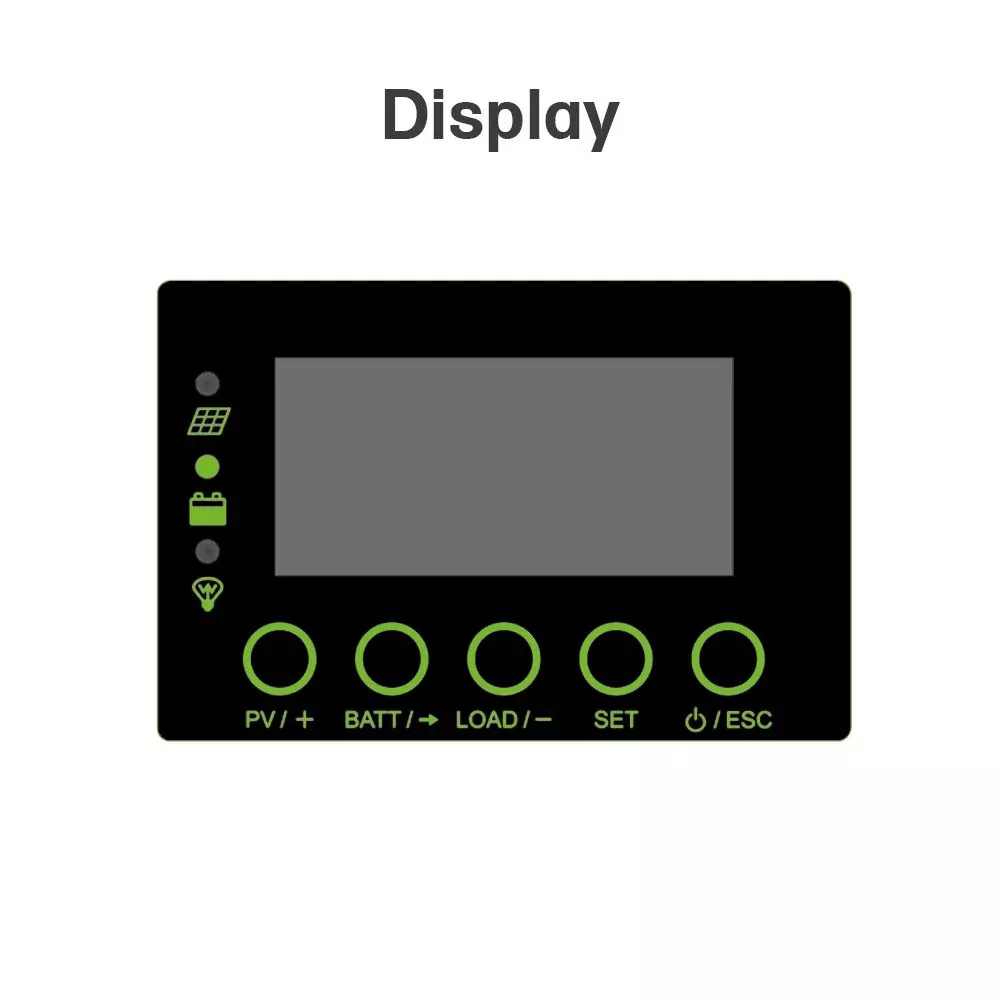 Display 20A Mppt Pro-X Laderegler 12 - 24V Offgridtec Display 20A Mppt Pro-X Laderegler 12 - 24V Offgridtec