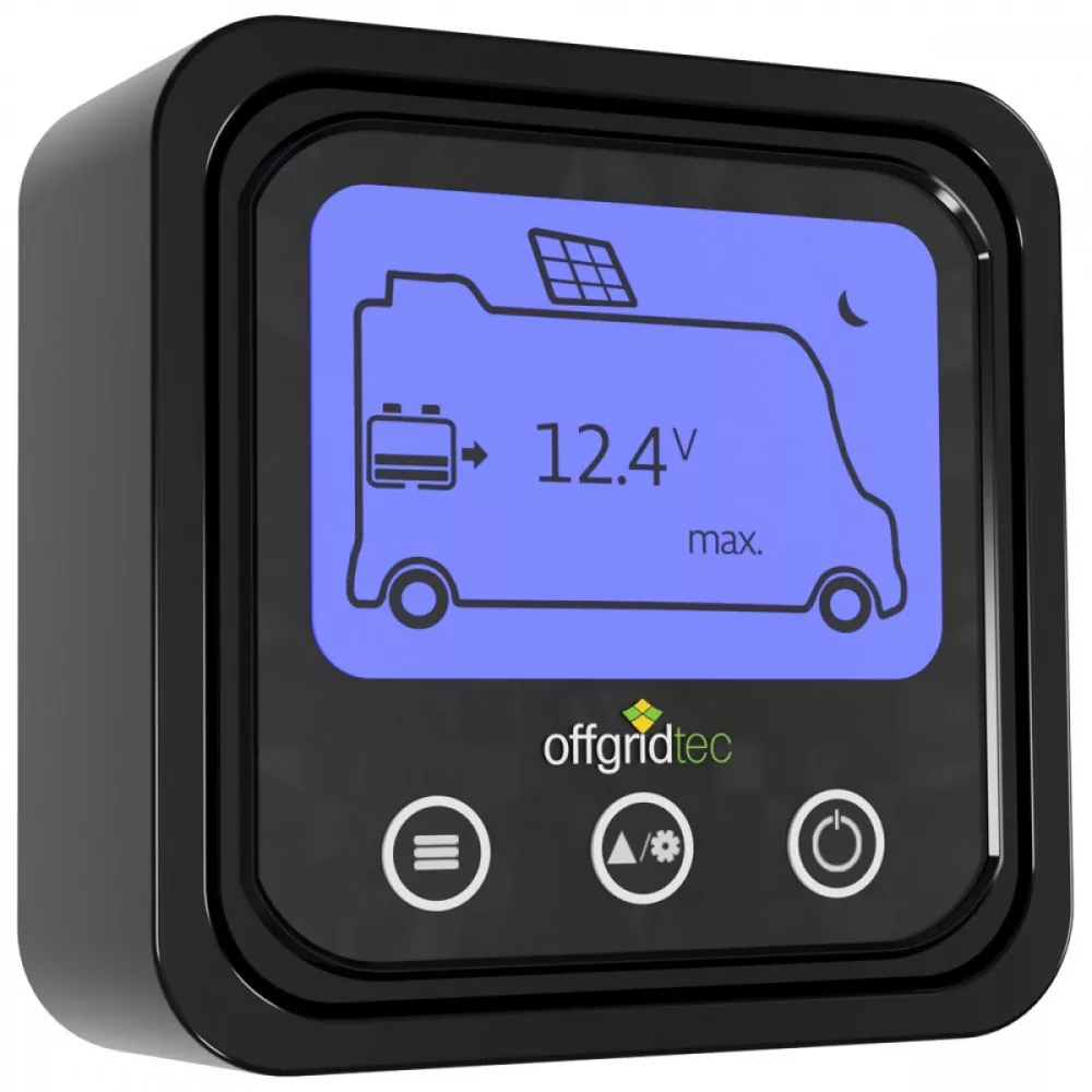 Externes Display für Offgridte Wohnmobil Duo-MPPT-Laderegler Externes Display für Offgridte Wohnmobil Duo-MPPT-Laderegler