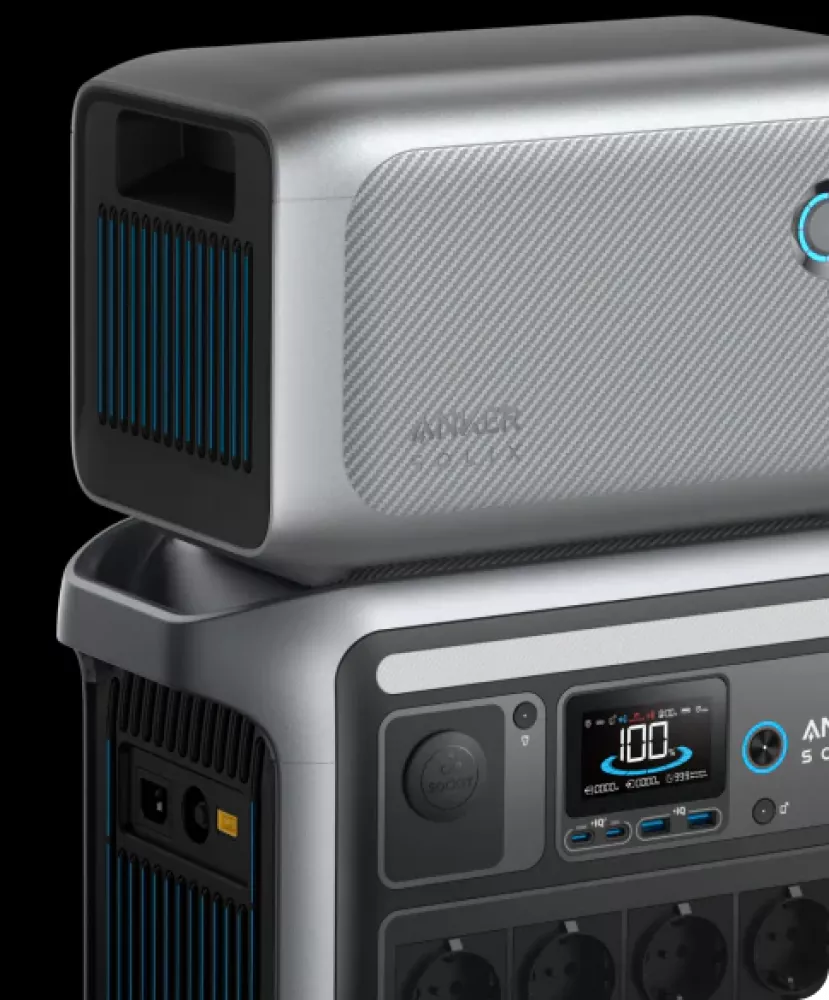 Erweiterungsakku Anker Solix C1000 - 1800W LiFePO4-Powerstation mit 1056Wh