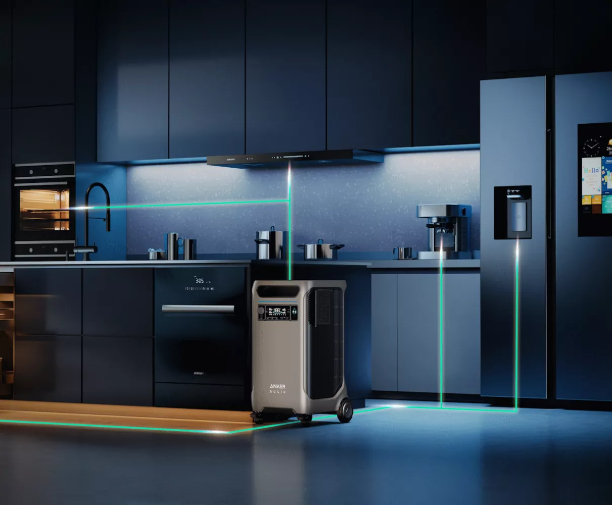 3,8 kWh Anker SOLIX F3800 Off-Grid Backup Set 800W PV-Power 3,8 kWh Anker SOLIX F3800 Off-Grid Backup Set 800W PV-Power