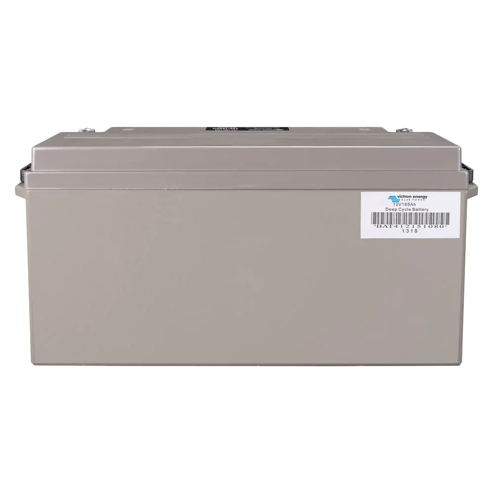 Victron Gel-Batterie 165Ah – Rückseite