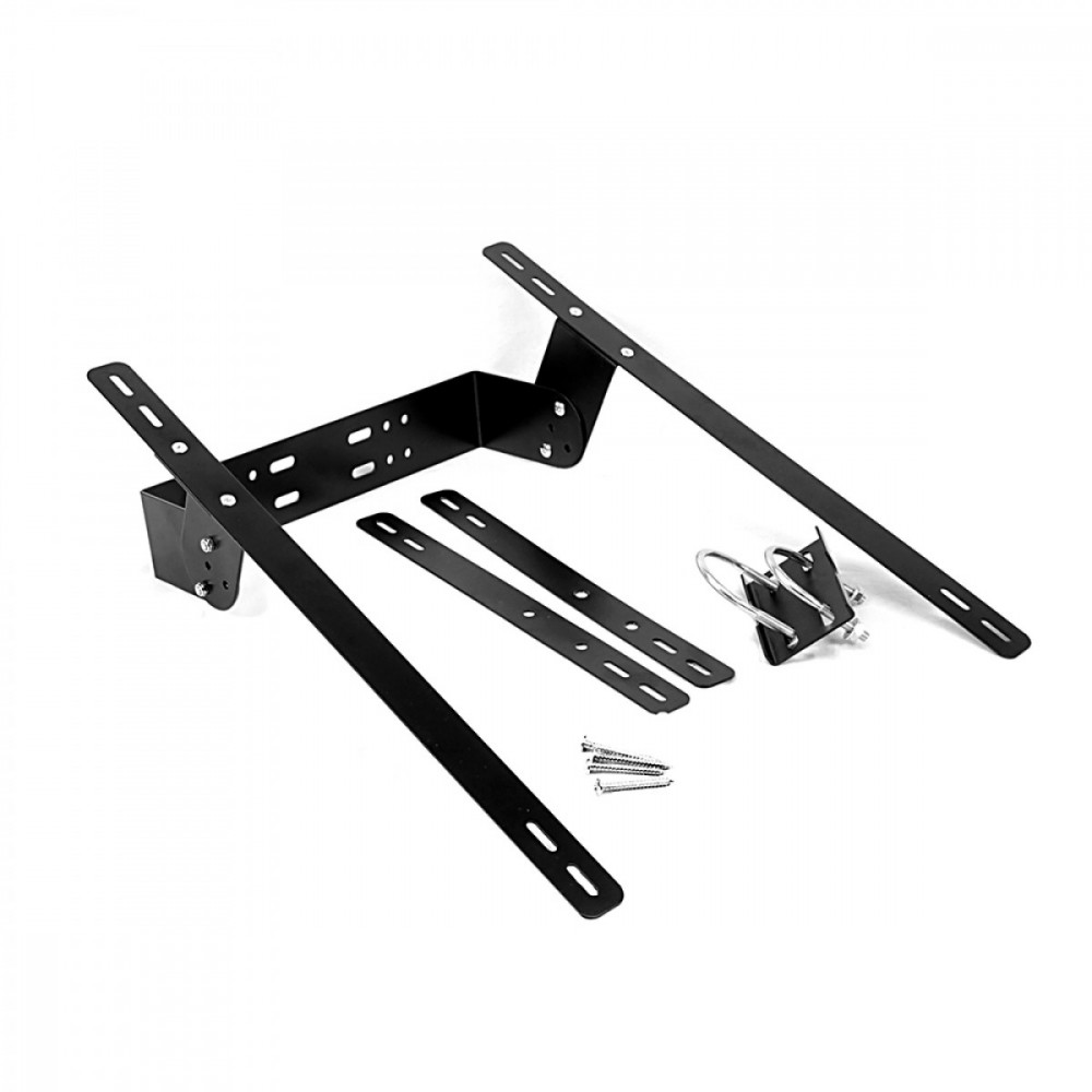 Wand-Mast Montageset Aluminium für 20W bis 50W Solarmodule Wand-Mast Montageset Aluminium für 20W bis 50W Solarmodule