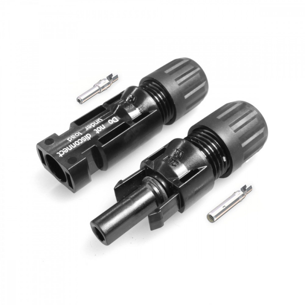MC4-Stecker und MC4-Kupplung Set 1 Paar MC4-Stecker und MC4-Kupplung Set 1 Paar