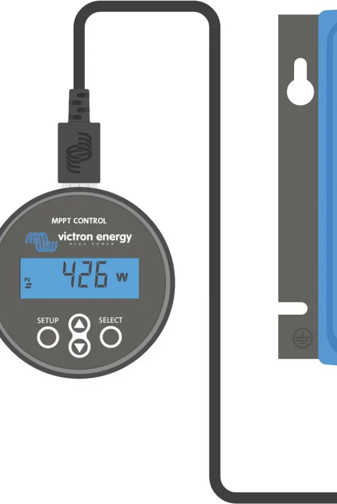Optionale MPPT Control Fernanzeige fuer Victron SmartSolar Laderegler