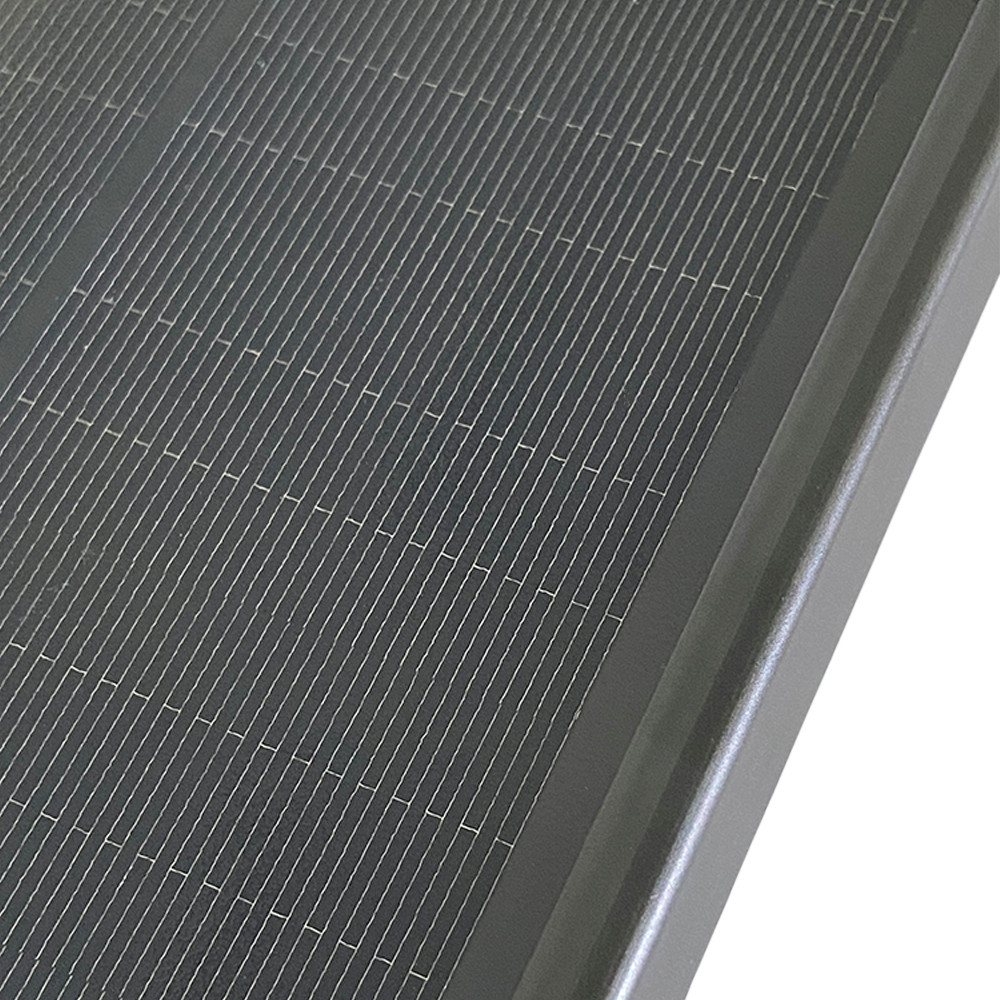 Nahansicht OLP Schindeltechnologie PERC Solarmodul Nahansicht OLP Schindeltechnologie PERC Solarmodul