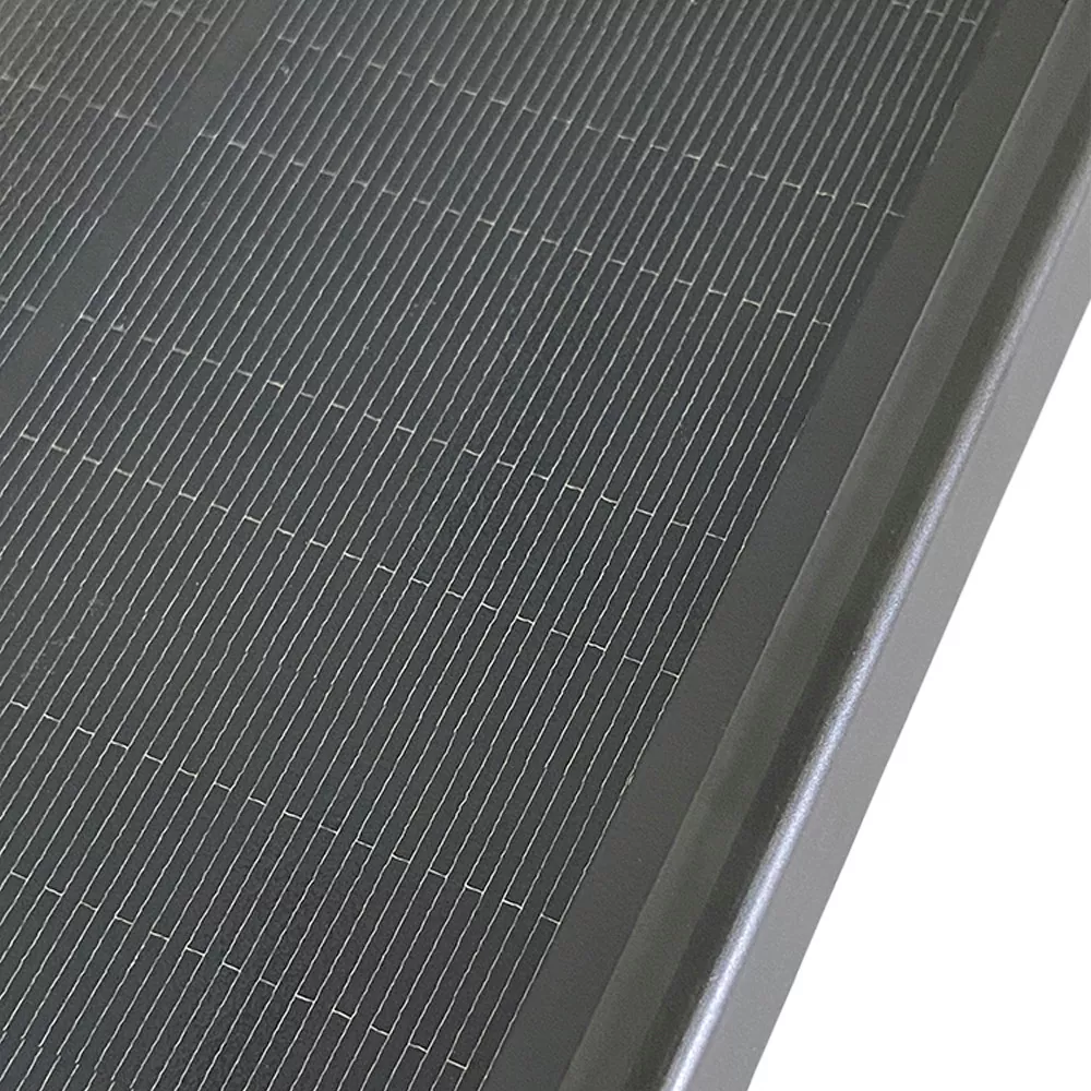 Nahansicht PERC Solarzellen Schindeltechnologie OLP Solarpanel Nahansicht PERC Solarzellen Schindeltechnologie OLP Solarpanel