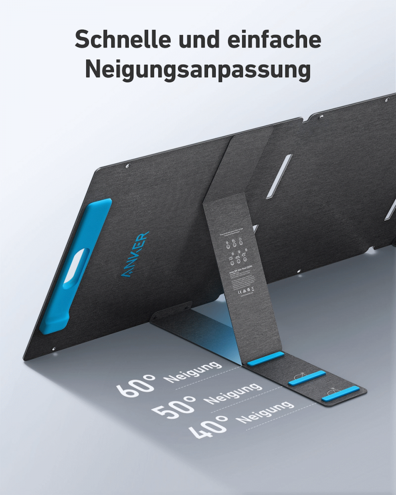 200W Anker 531 Solarpanel faltbares Solarmodul 48V