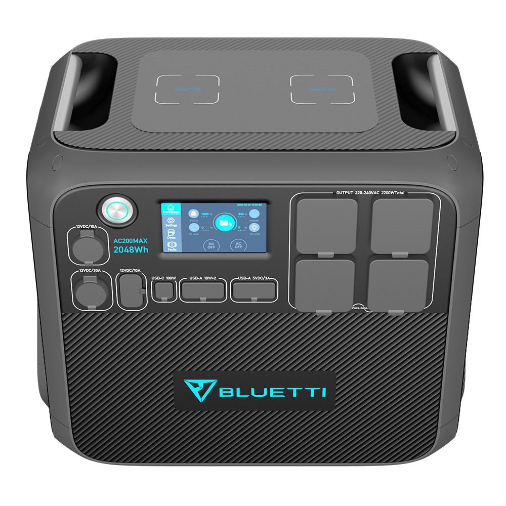 Bluetti AC200Max Powerstation 2200W 2048Wh Bluetti AC200Max Powerstation 2200W 2048Wh