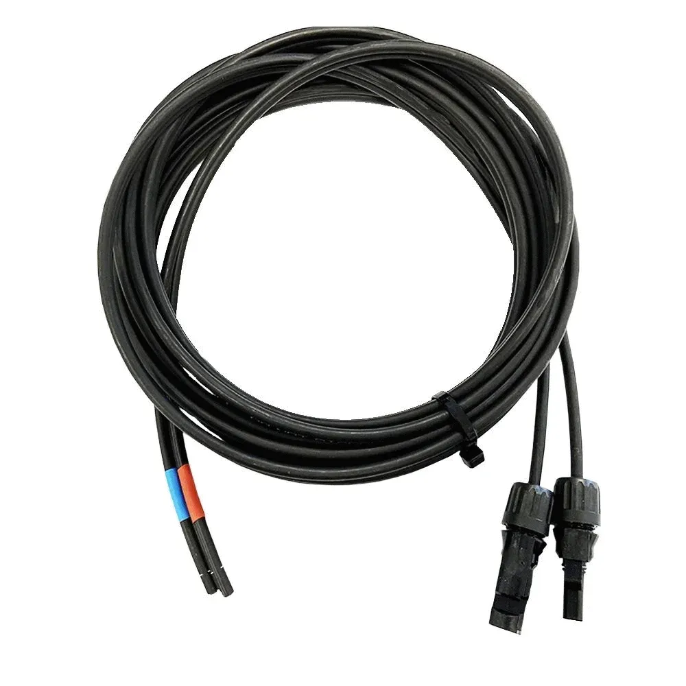 15m 4mm² Profi-Verbindungskabel Solarmodul MC4 zu Solarladeregler - Kabel mit MC4 und offenen Enden