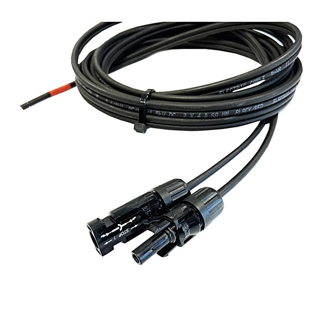 15m 4mm² Profi-Verbindungskabel Solarmodul MC4 zu Solarladeregler - Anwendung Solarmodul zu Laderegler