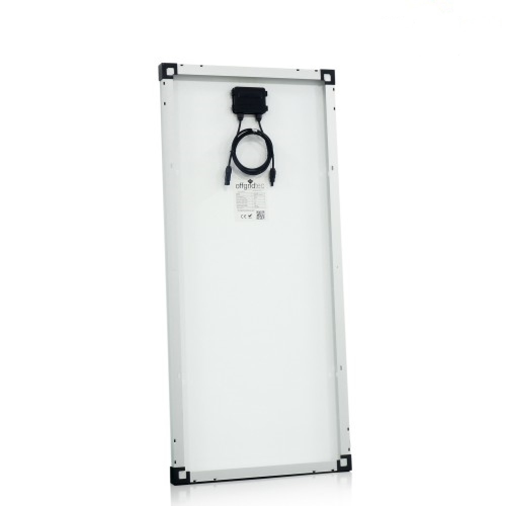 Rückseite 100 Watt Solarpanel mono Rückseite 100 Watt Solarpanel mono
