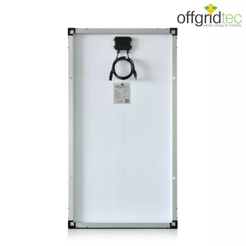 Rückseite 130 Watt Solarpanel mono Rückseite 130 Watt Solarpanel mono