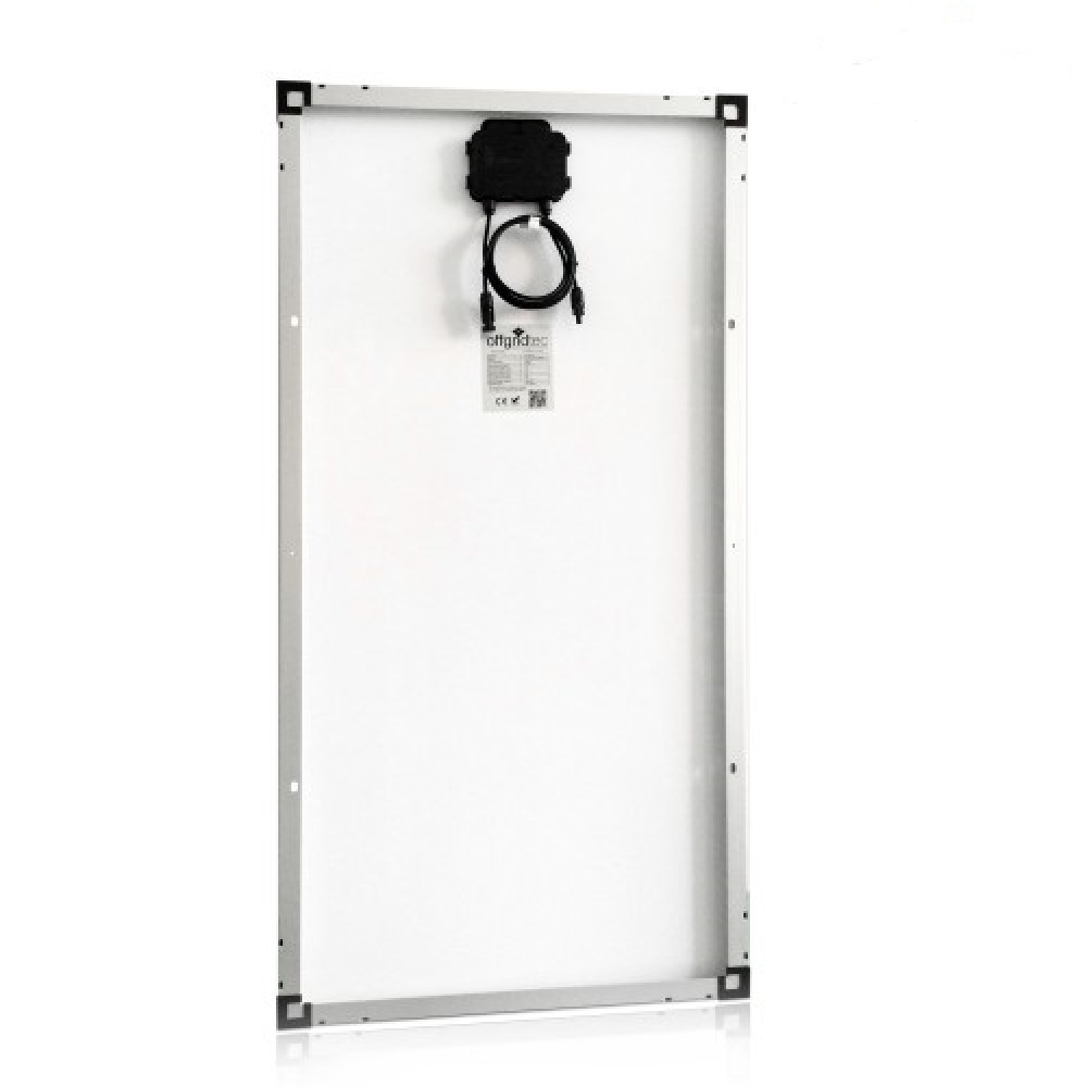 Rückseite 150 Watt Solarpanel mono Rückseite 150 Watt Solarpanel mono