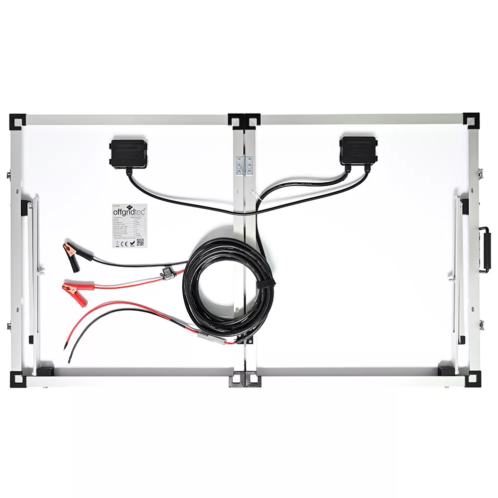 Rückseite Solarkoffer 200 Watt Rückseite Solarkoffer 200 Watt