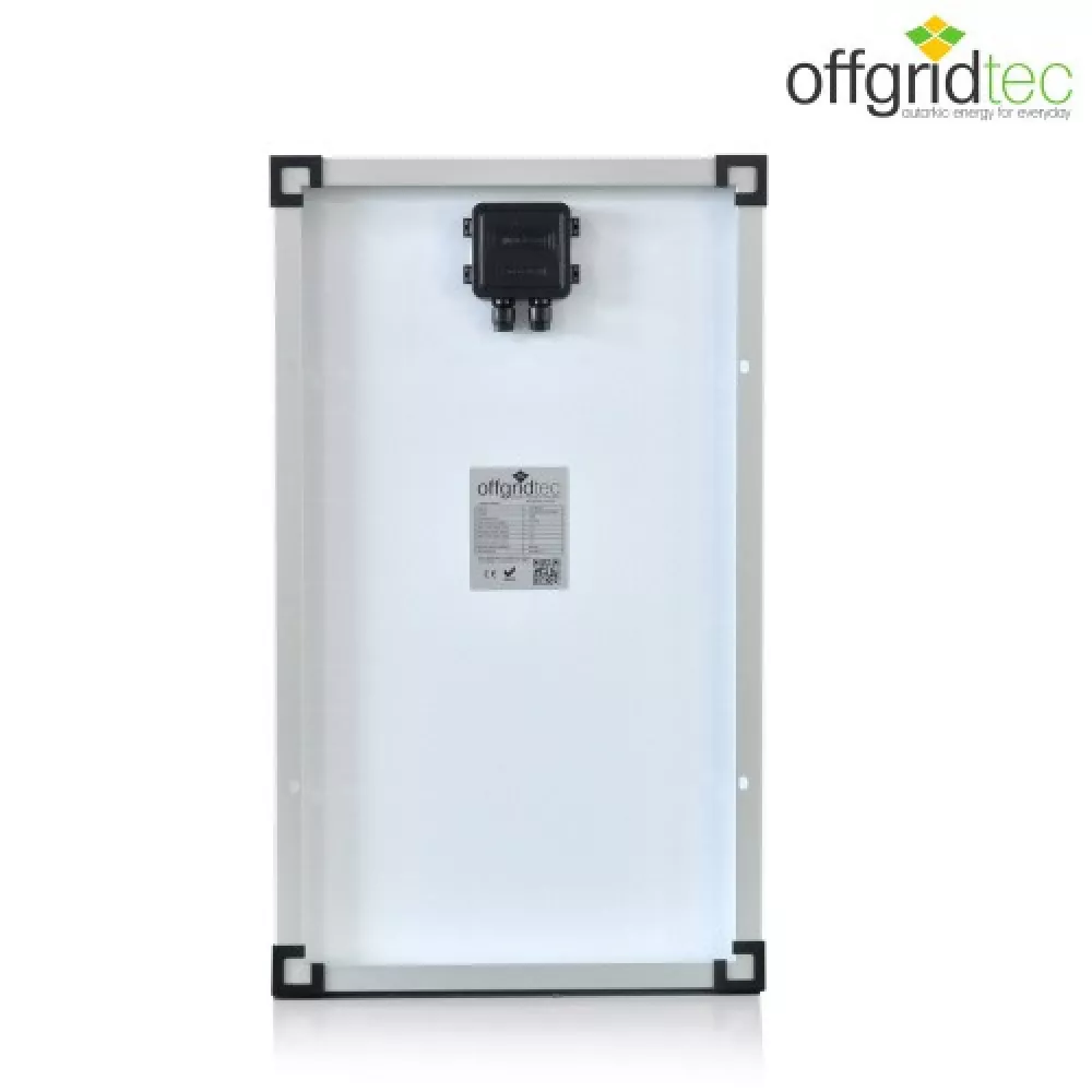 Rückseite 30 Watt Solarpanel mono Rückseite 30 Watt Solarpanel mono