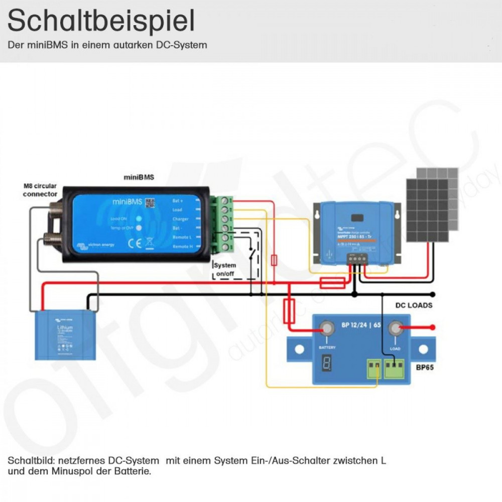 Mini BMS für Lithium-Akkus Smart LiFePo4 Victron Energy Mini BMS für Lithium-Akkus Smart LiFePo4 Victron Energy