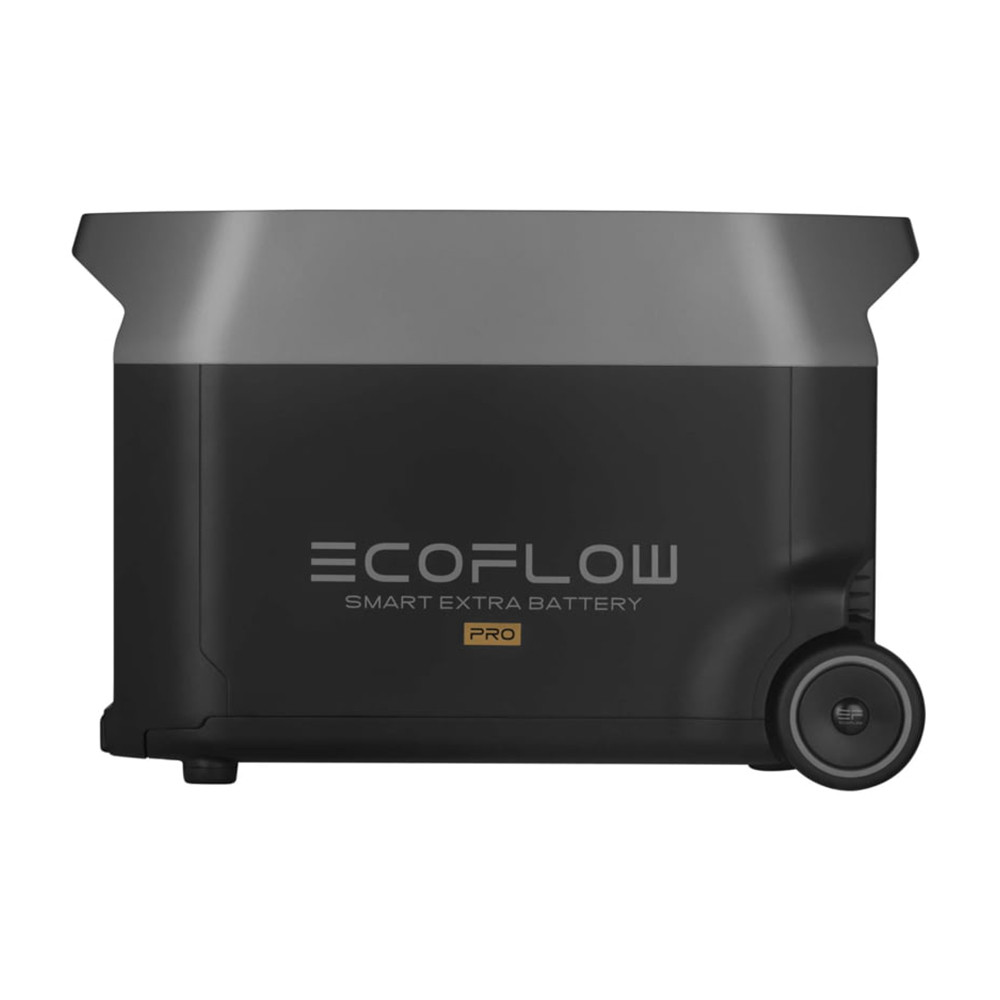 Seitenansicht Zusatzakku Delta Pro Powerstation Ecoflow 3,6kWh