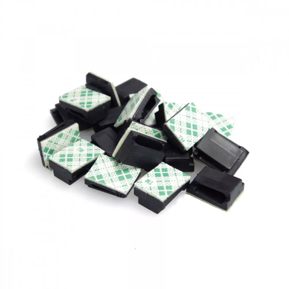 25 Stck. Kabel Clips selbstklebend Halterung Wohnmobil