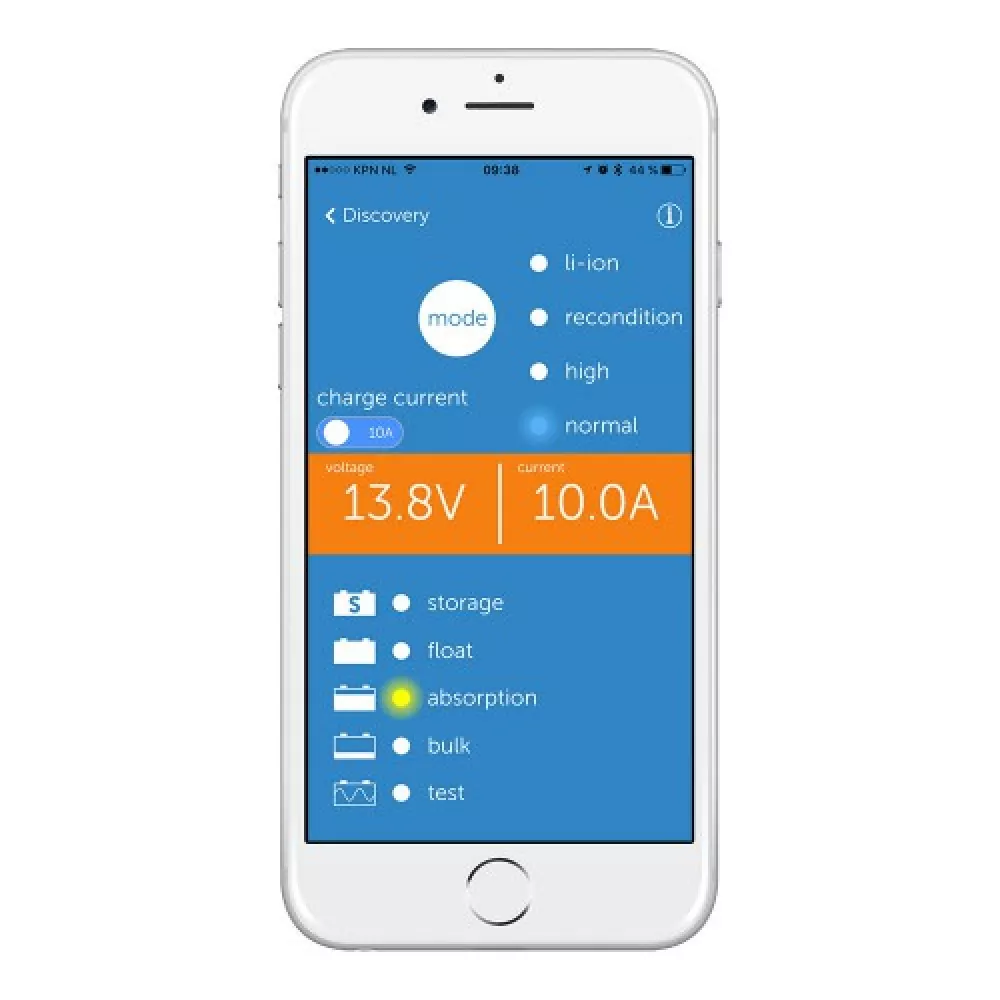 Einrichtung und Überwachung durch Bluetooth auf dem Smartphone Einrichtung und Überwachung durch Bluetooth auf dem Smartphone