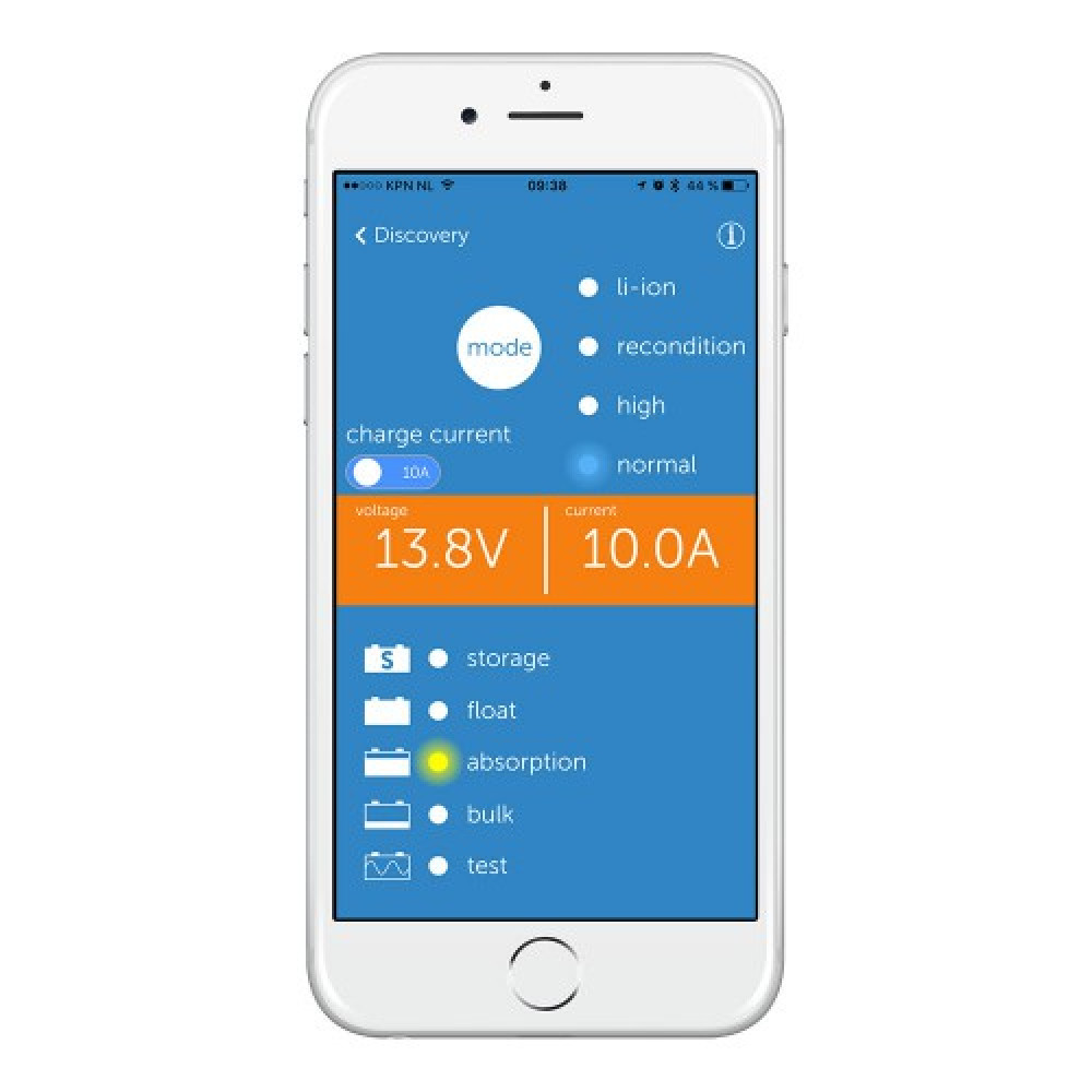 Einrichtung und Überwachung durch Bluetooth auf dem Smartphone Einrichtung und Überwachung durch Bluetooth auf dem Smartphone
