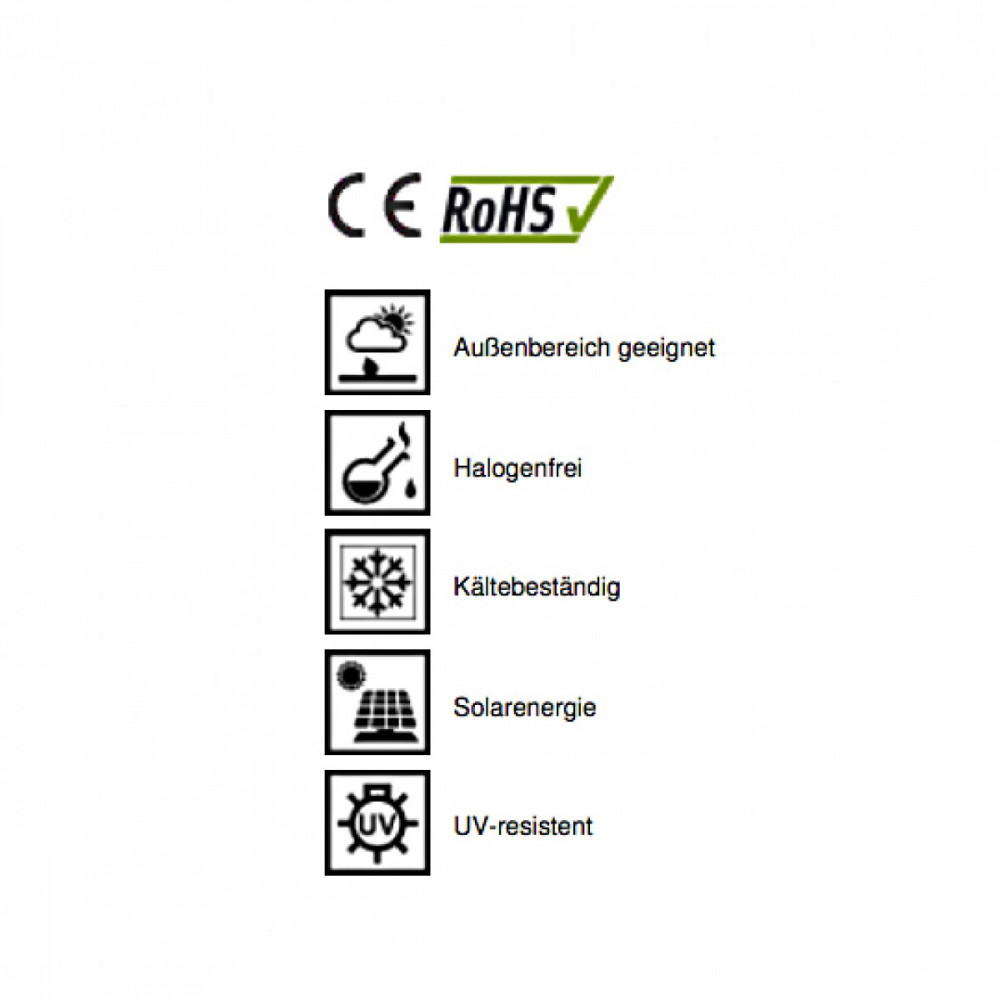 Eigenschaften ÖLFLEX© SOLAR XLS-R T 2X6 BK/RD Eigenschaften ÖLFLEX© SOLAR XLS-R T 2X6 BK/RD