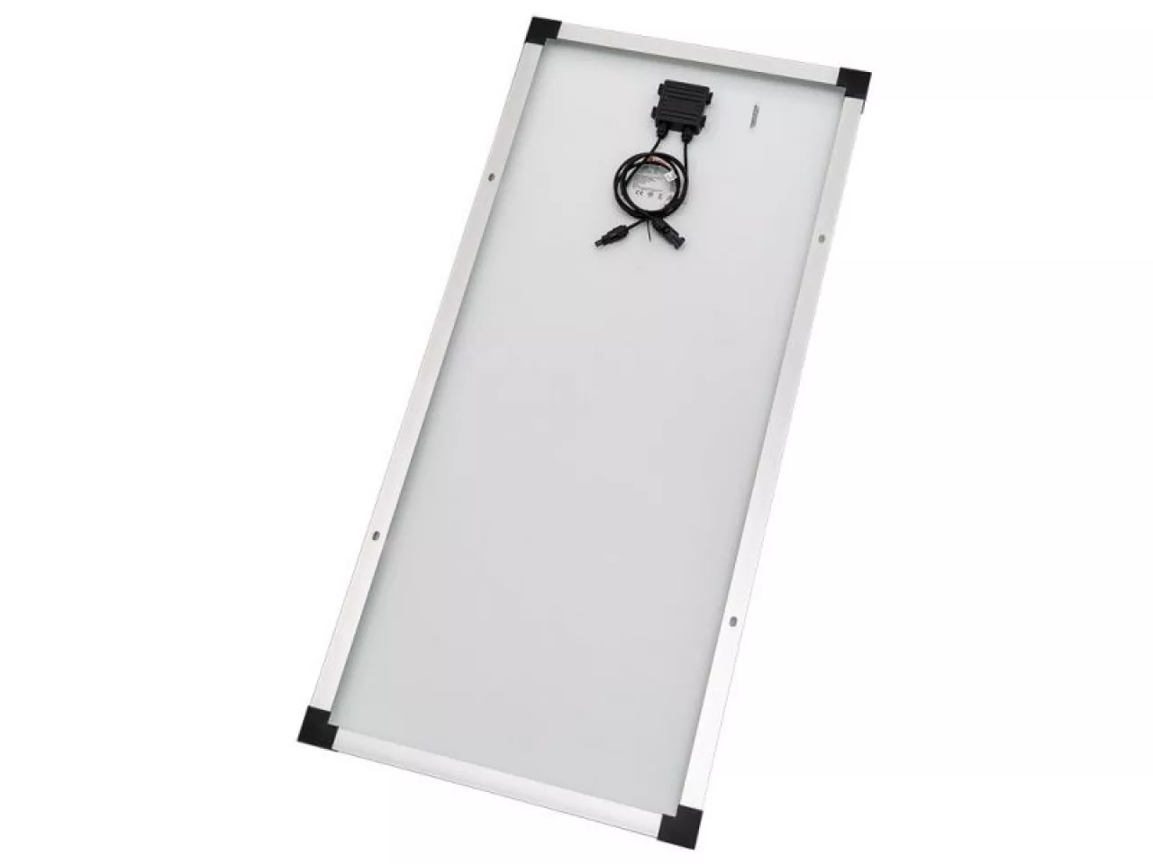 Rueckseite Solarmodul 100 Watt Westech Solar 12V