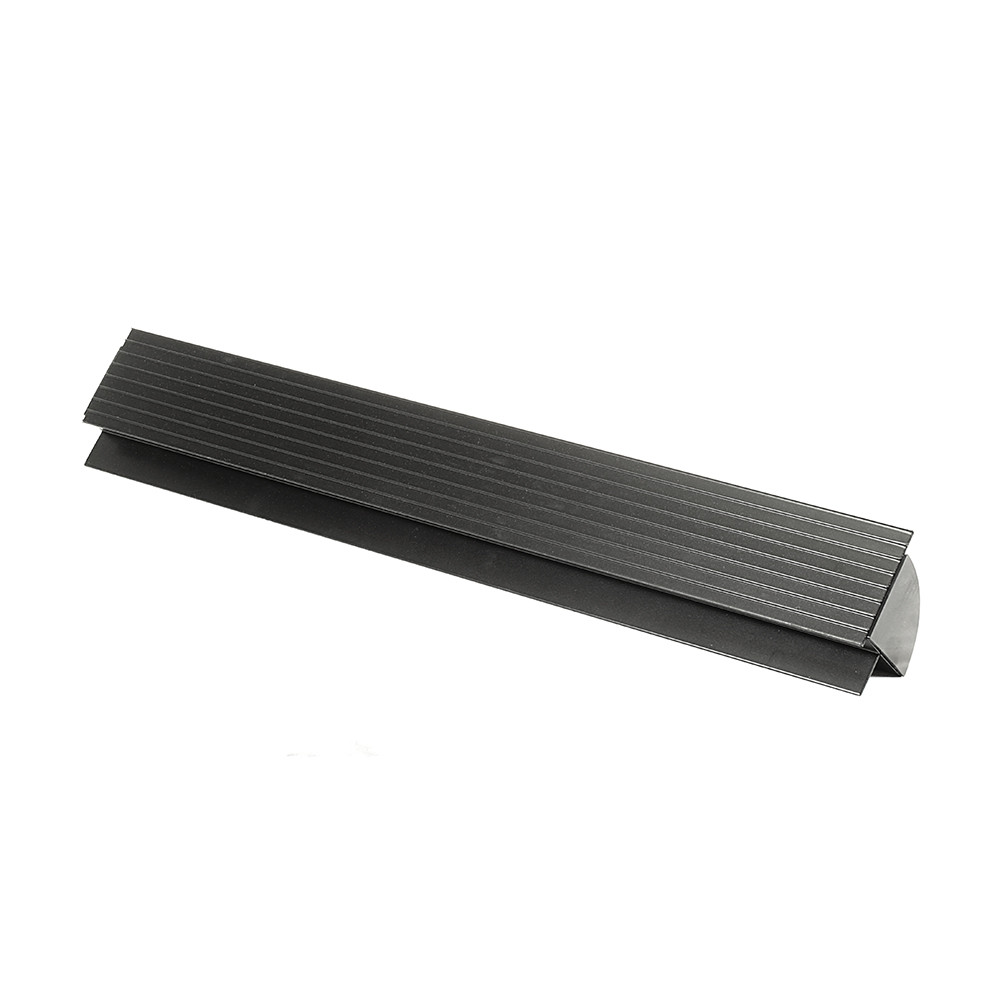 Unterseite 68cm Spoiler Aluminium Solarmodul Befestigung schwarz Unterseite 68cm Spoiler Aluminium Solarmodul Befestigung schwarz