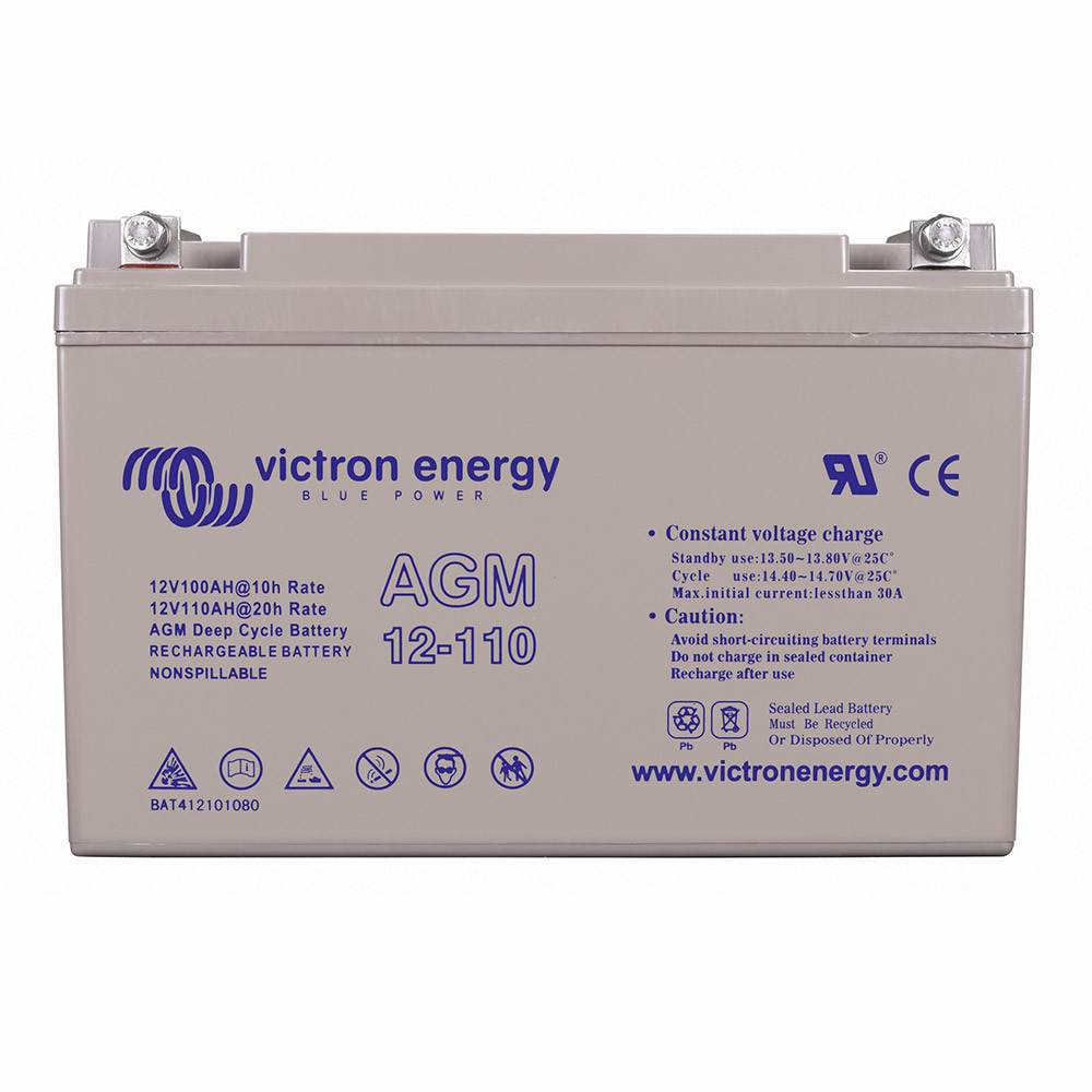 110Ah 12V AGM Deep Cycle Akku von Victron 110Ah 12V AGM Deep Cycle Akku von Victron