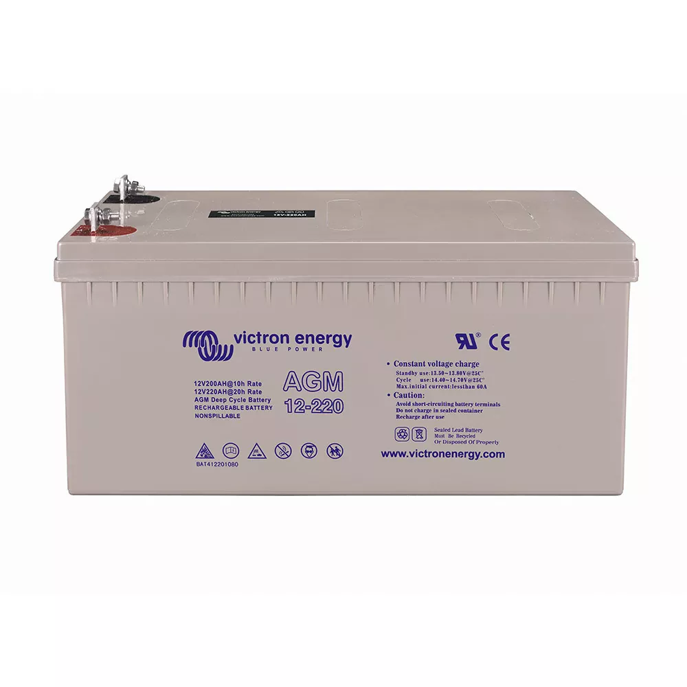 220Ah Victron AGM 12V Deep Cycle Batterie