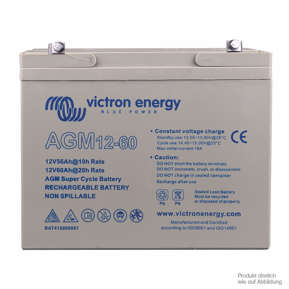 60Ah Victron AGM 12V Deep Cycle Akku 60Ah Victron AGM 12V Deep Cycle Akku