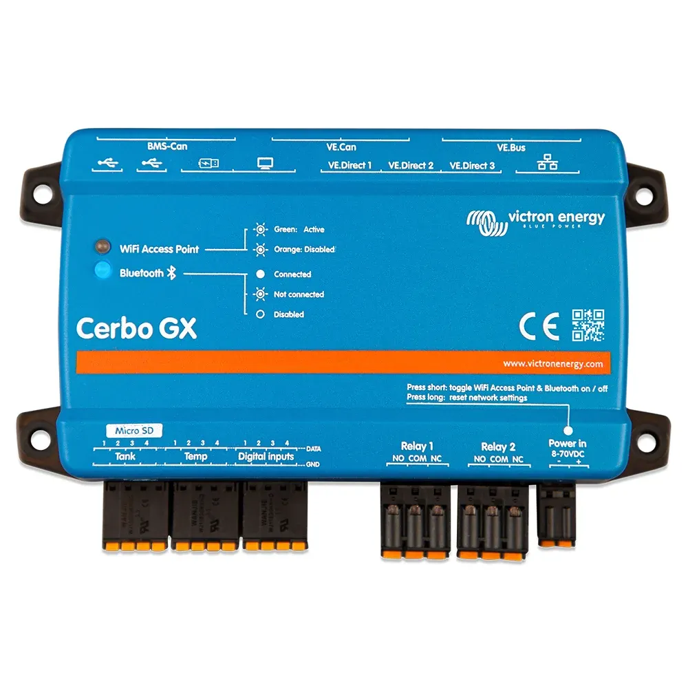 Victron Cerbo GX MK2 Kommunikationszentrale Systemüberwachung - Einbau