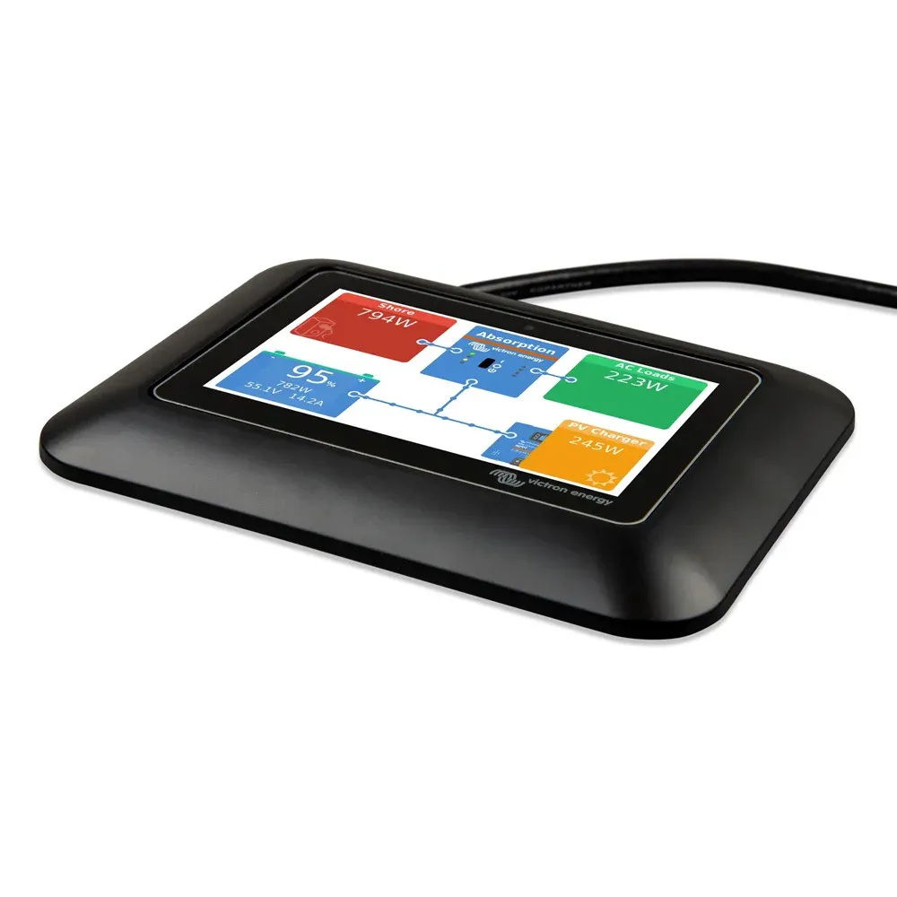 Victron GX Touch 50 Adapter für CCGX-Ausschnitt - Einbau