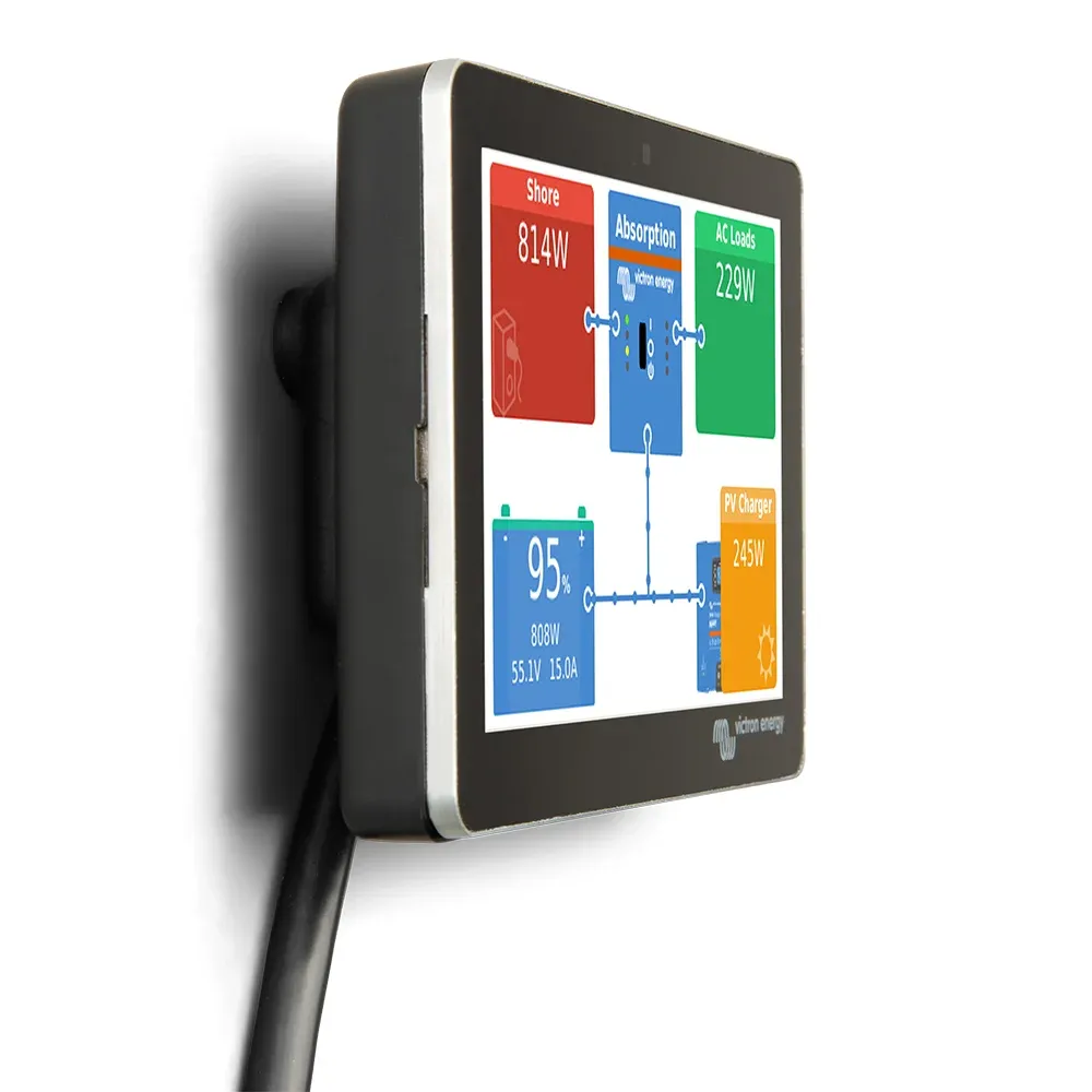 Victron GX Touch 50 Wandhalterung für 5 Zoll Display - Rueckseite