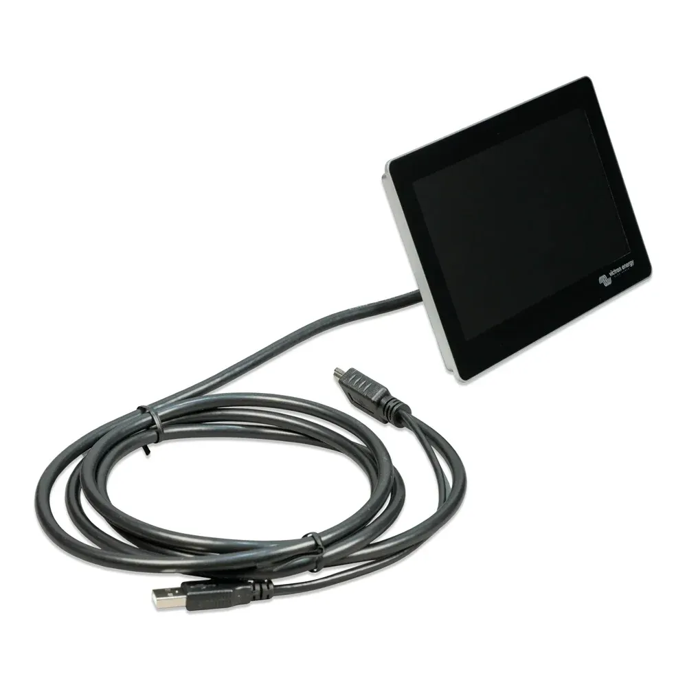 Victron GX Touch 70 Flush Mount Touchdisplay für Cerbo GX - Ansicht schraeg