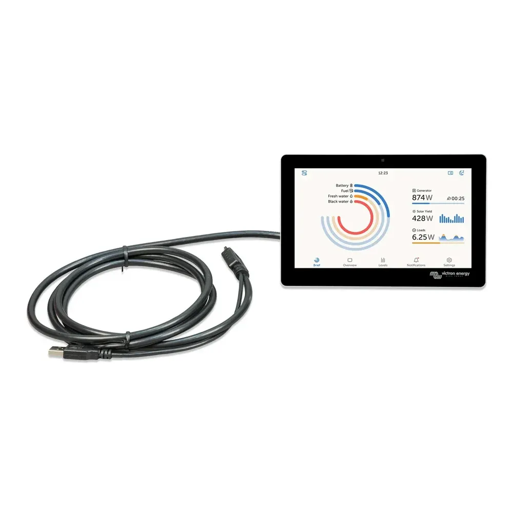 Victron GX Touch 70 Flush Mount Touchdisplay für Cerbo GX - Anschluesse