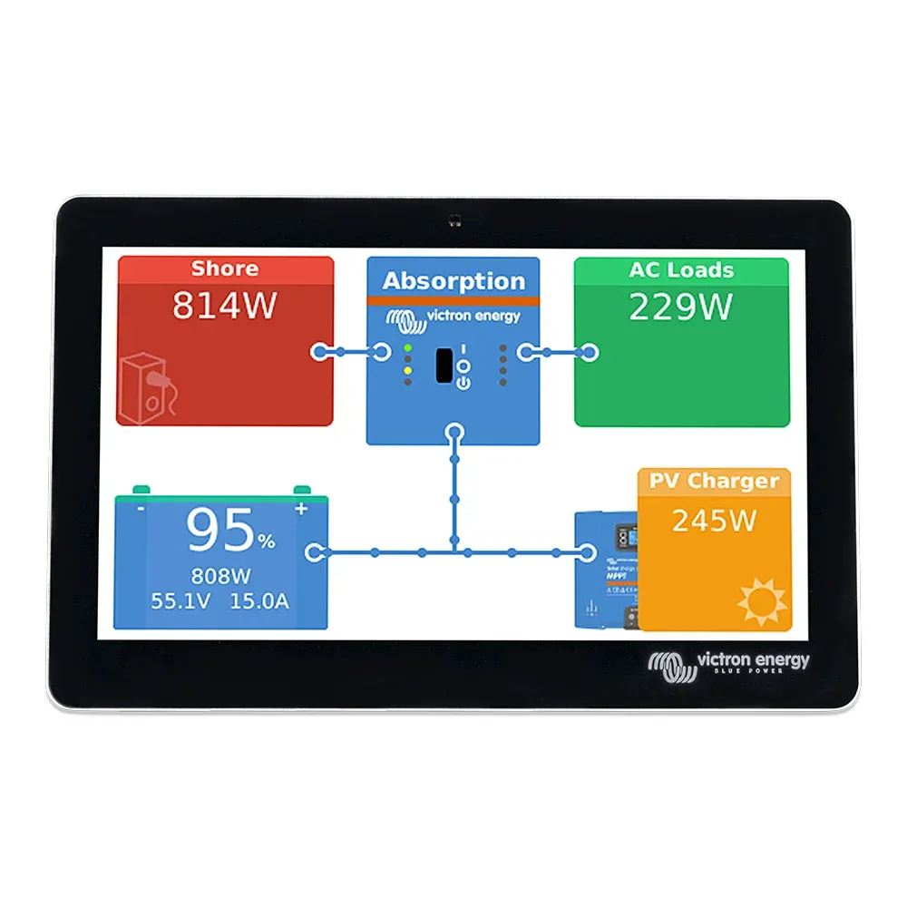 Victron GX Touch 70 Touchdisplay für Cerbo GX - Frontansicht