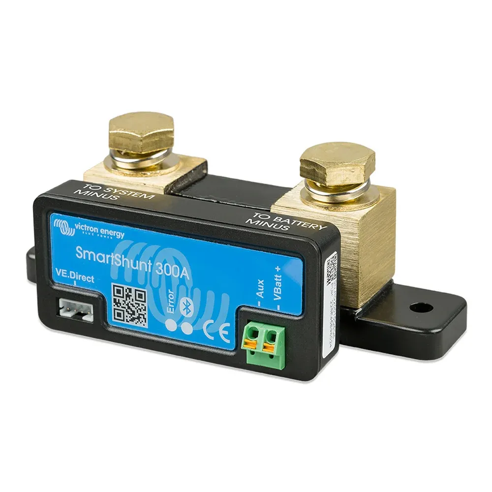 Victron SmartShunt 300A/50mV Batteriemonitor Bluetooth VE.Direct - Ansicht schraeg