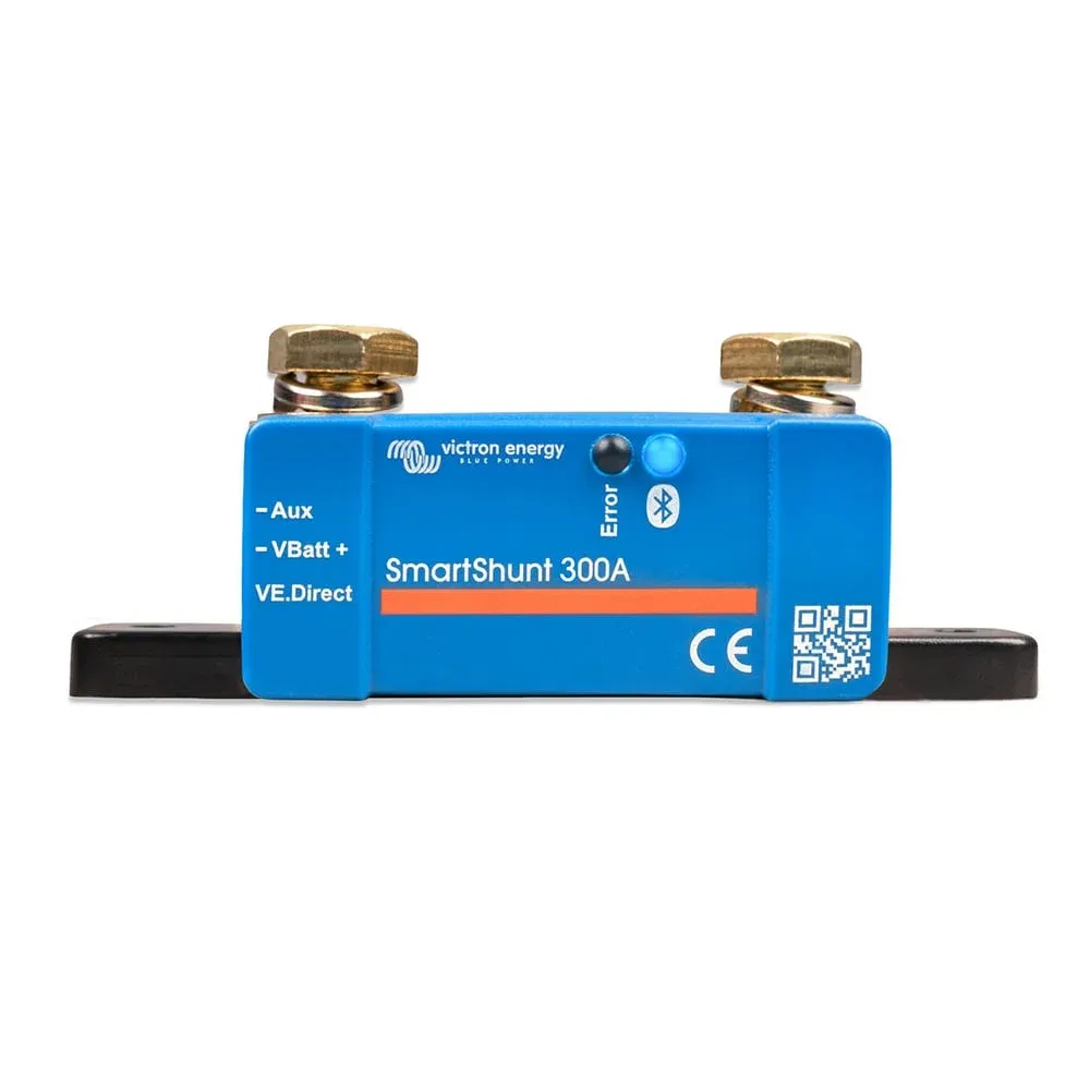 Victron SmartShunt IP65 300A/50mV Batteriemonitor Bluetooth VE.Direct - Frontansicht