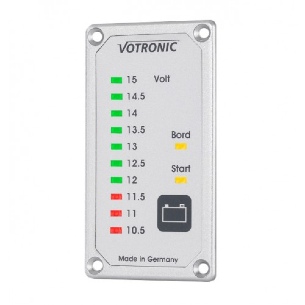 Votronic 1253 LCD-Thermometer / Uhr S Anzeige