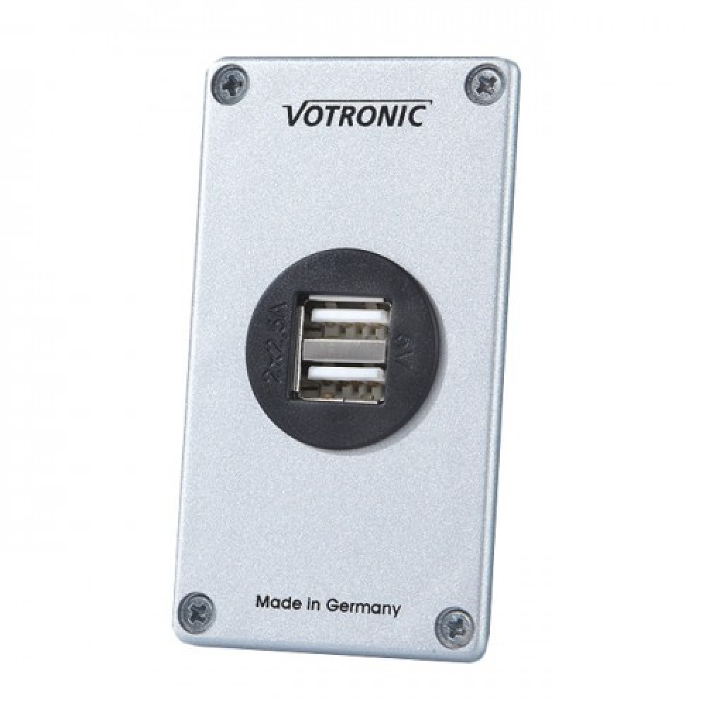 Votronic 1297 USB-Ladebuchse 5V zum Einbau in Wohnmobilen Votronic 1297 USB-Ladebuchse 5V zum Einbau in Wohnmobilen