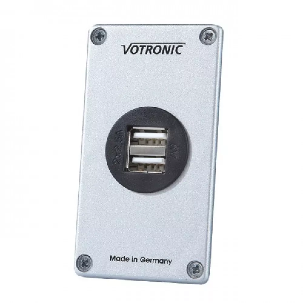 Votronic 1297 USB-Ladebuchse 5V zum Einbau in Wohnmobilen Votronic 1297 USB-Ladebuchse 5V zum Einbau in Wohnmobilen