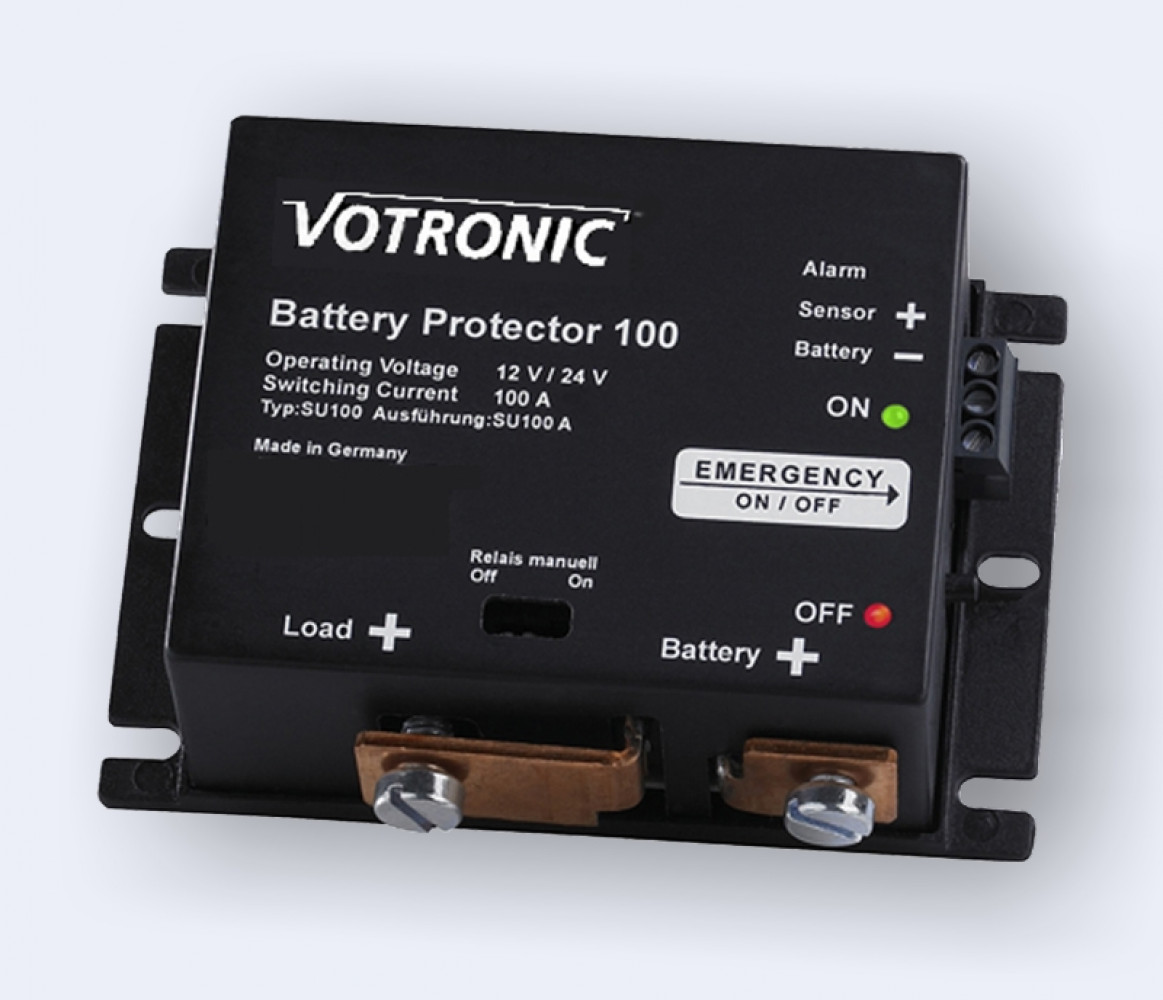 100A Batteriewächter 12V-24V Votronic 3078 Battery Protector 100 100A Batteriewächter 12V-24V Votronic 3078 Battery Protector 100
