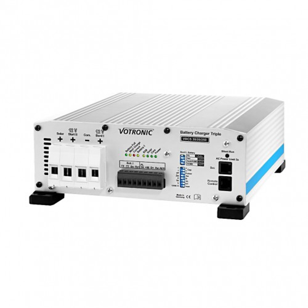 Votronic VBCS 30-20-250 Triple - Solarladeregler Batterieladegerät Ladewandler Kombi Votronic VBCS 30-20-250 Triple - Solarladeregler Batterieladegerät Ladewandler Kombi