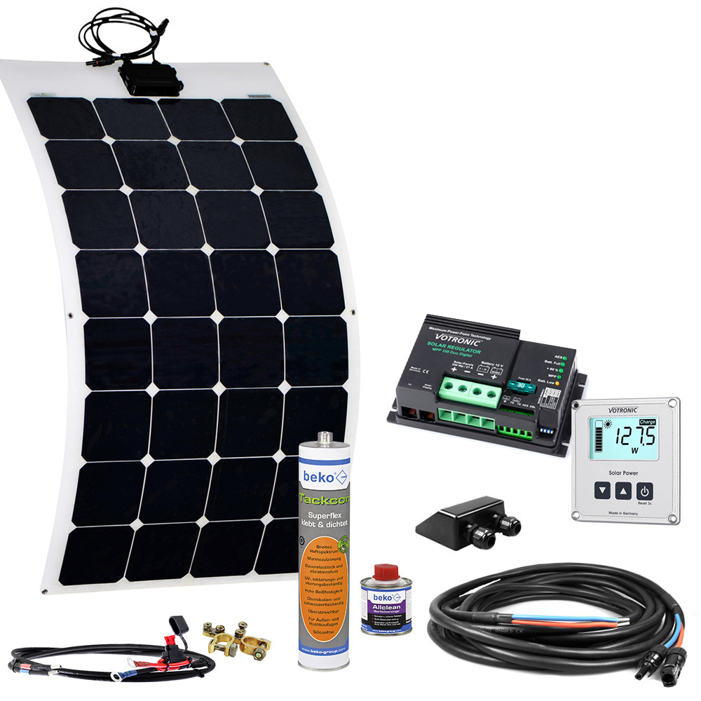 120W Wohnmobil Solaranlage SPR-F 12V EBL flexibel 120W Wohnmobil Solaranlage SPR-F 12V EBL flexibel