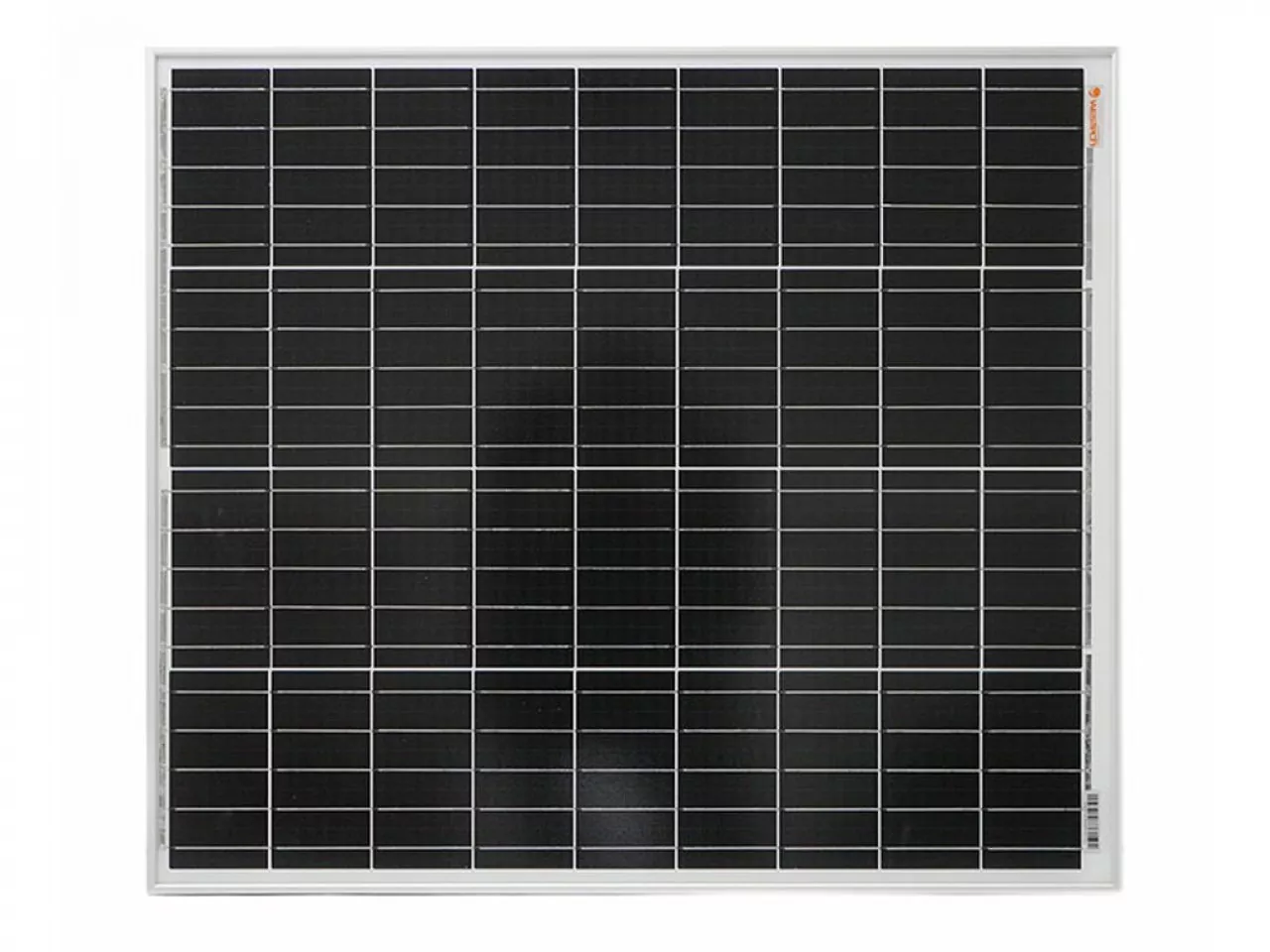 100W Solarmodul 12V monokristallin Sonderformat 78cmx68cm