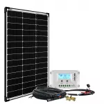 100W Solaranlage 12V/24V basicPremium-L Solar-Set